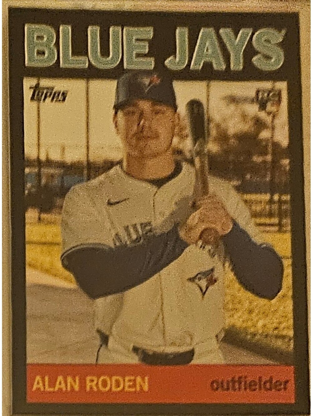 Alan Roden (RC) [Black] #94 - 2025 Topps Archives - Toronto Blue Jays